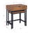 Atelier Industrial Solid Wood Nesting Table Set of 2 with Drawer and Tray Top-1034133055