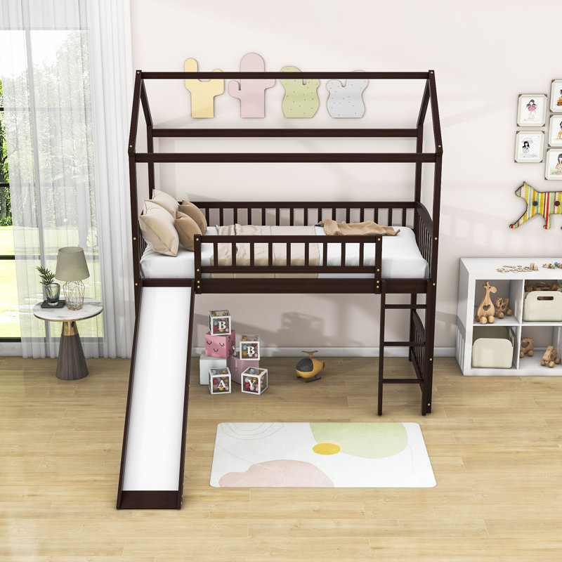 Michiana Kids Twin Loft Bed, Espresso
