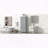 Tall Storage Cabinet with Two Drawers and Two Doors - Grey