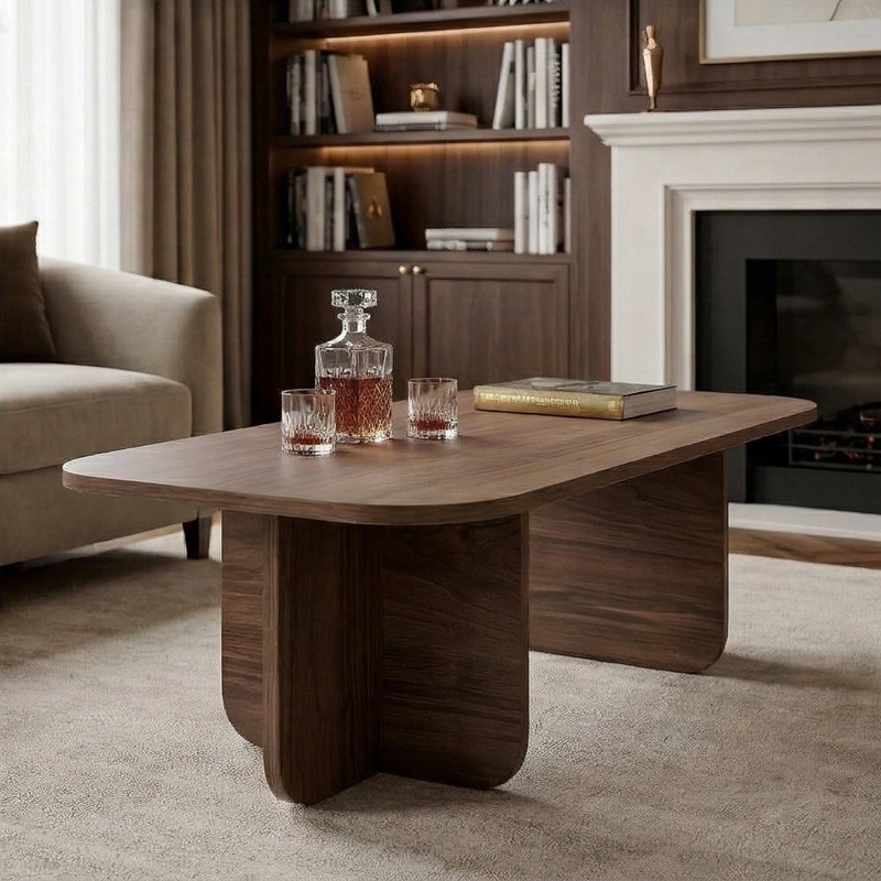 Table basse Elara, Noyer