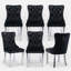 Chaises de salle à manger, chaise de salle à manger rembourrée haut de gamme avec anneau clouté-511006619-511006592-531111163