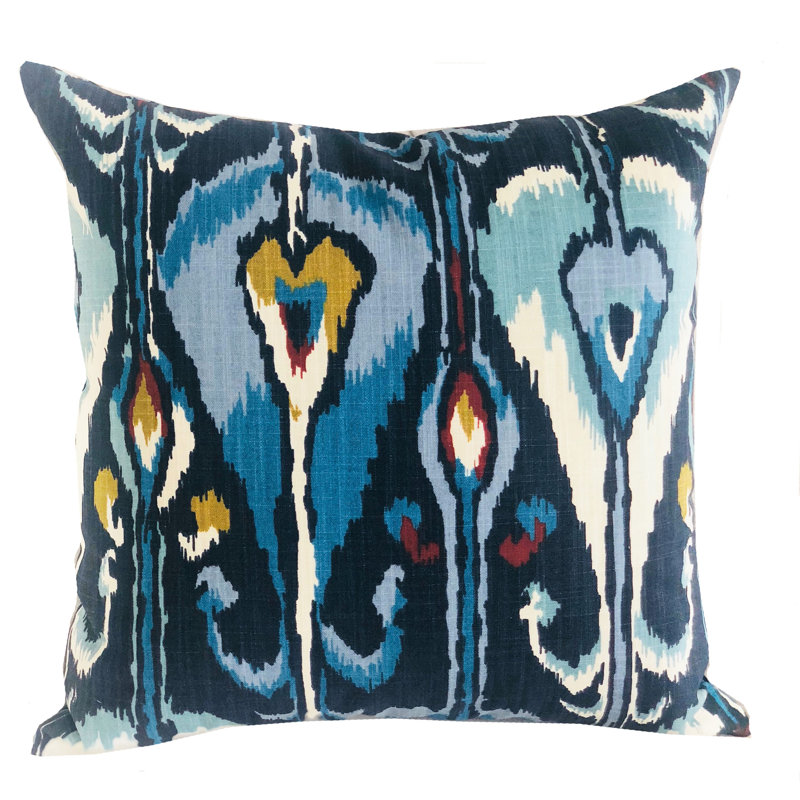 Coussin de luxe Tigerlily, 16 po x 1 po, Gris, Coussin décoratif
