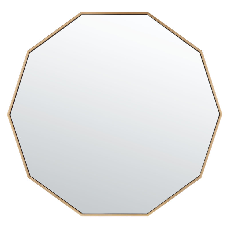 Miroir d'appoint Argent, Or