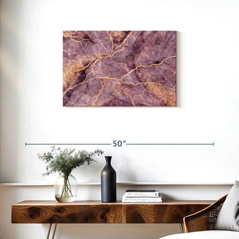 Avery Lilac Marble Abstract