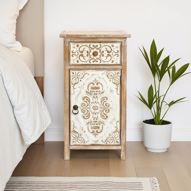 Table de chevet avec rangement Lowther