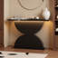 Console demi-cercles avec lumière DEL et texture en forme de marteau 3D