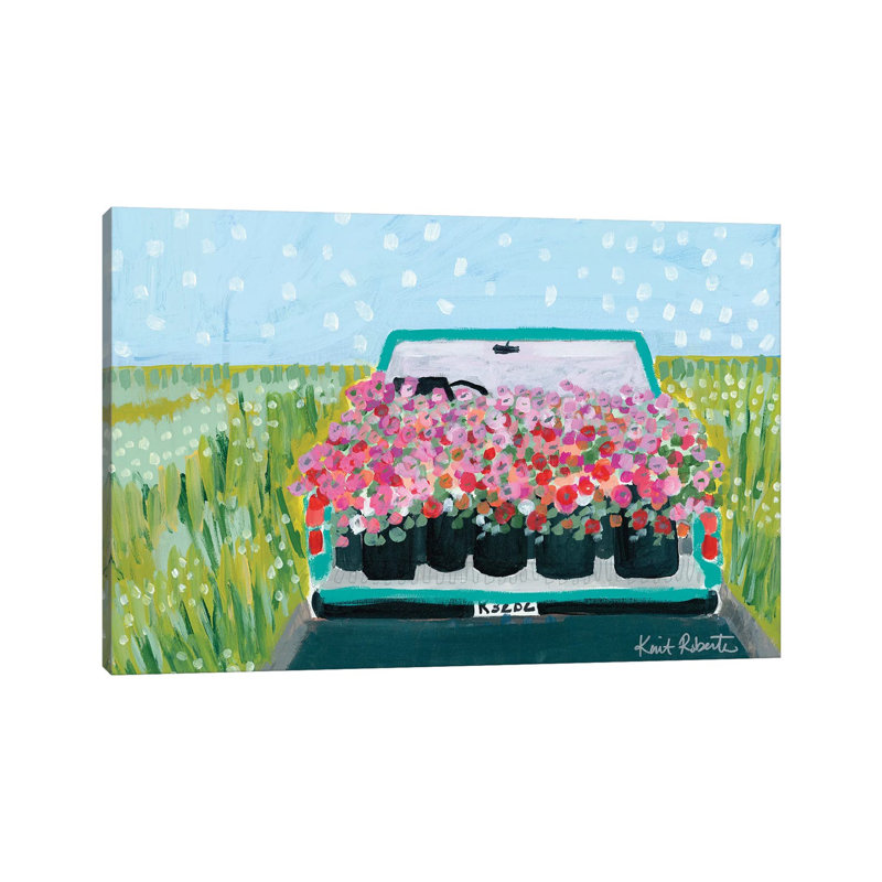 Stay Wild by Kait Roberts - Wrapped Canvas Painting, 20.32 cm H x 30.48 cm W