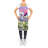No Pattern Bib Apron