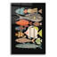 Art mural épique «Fish Crowd No 1» par Renea L. Thull, 12 po x 16 po