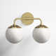 Deniaud 2 Light Vanity Light
