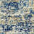 Burnie Oriental Blue/Ivory Area Rug-23754492