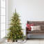 Lighted Artificial Fir Christmas Tree-2026491449