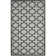 Warren Hand Woven Flat Weave Wool/Cotton Geometric Rug in Light Blue