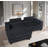 Amiin Corduroy L-Shaped Sectional-295462882-303739168