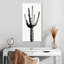 Saguaro noir et blanc I-1894214801