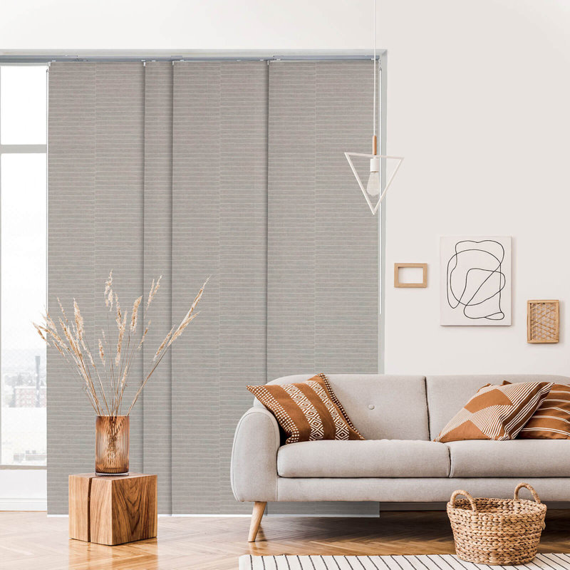 Semi Sheer Vertical Blind, Ivory