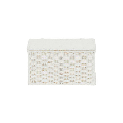 White Paper Rope Box