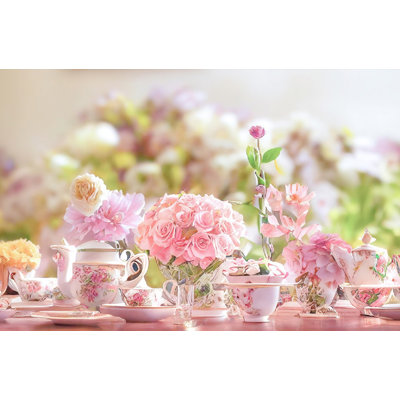 PEVA Floral Rectangle Placemat