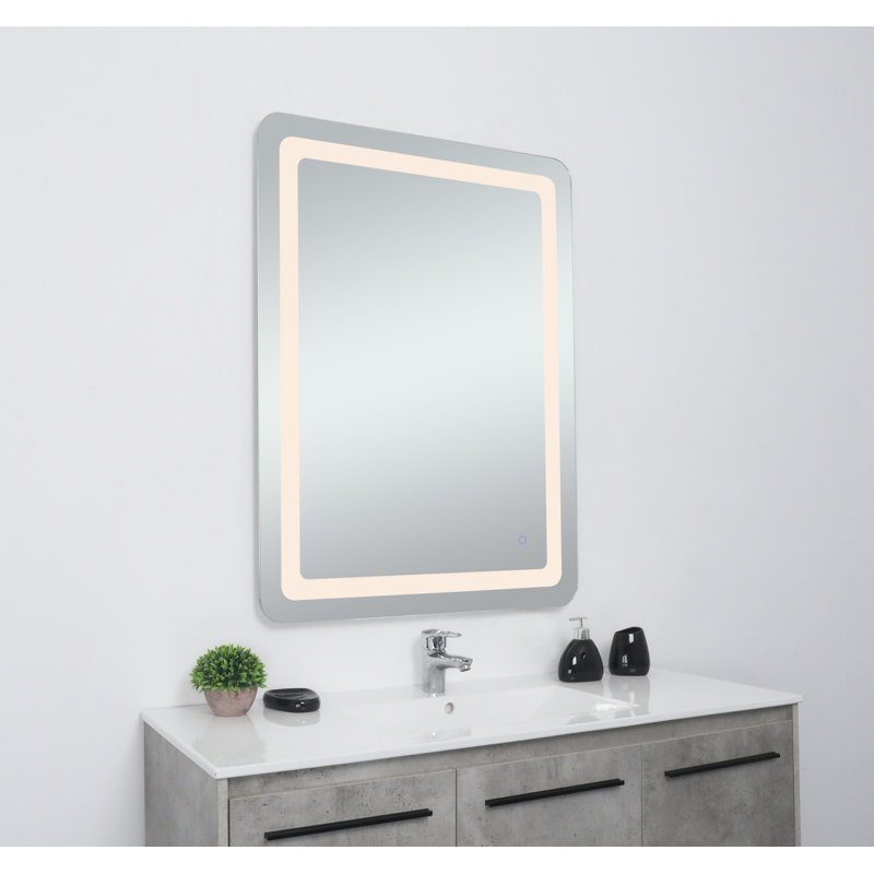 Miroir mural Juliane, Rectangle, 40 po x 30 po