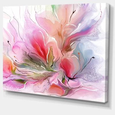 " Lovely Painted Floral Design "