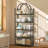 194.5cm H x 76cm W Metal Bookcase