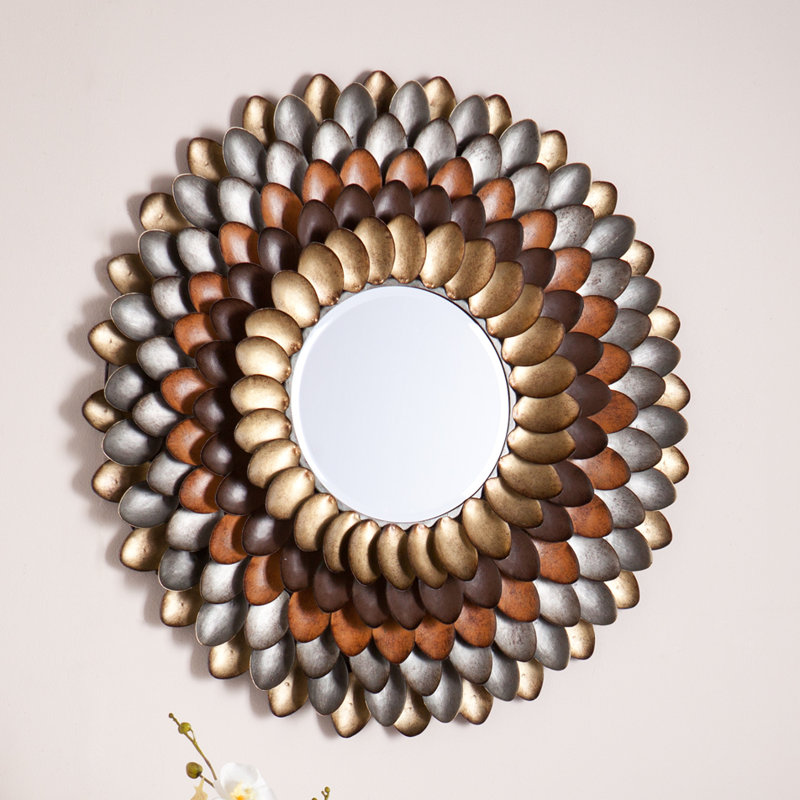 Miroir mural rond
