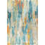 Tapis bleu / crème / jaune Lasley-810361139