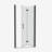 Universal Folding Pivot Shower Door-106753305