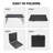4Ft Portable Folding Table Indoor&Outdoor Maximum Weight 135KG Foldable Table-1543322914