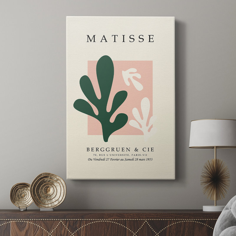 Matisse CCCLI Framed Print -Gallery Wrapped Cavas, 60" H x 40" W