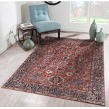 Katherine Oriental Rust Area Rug