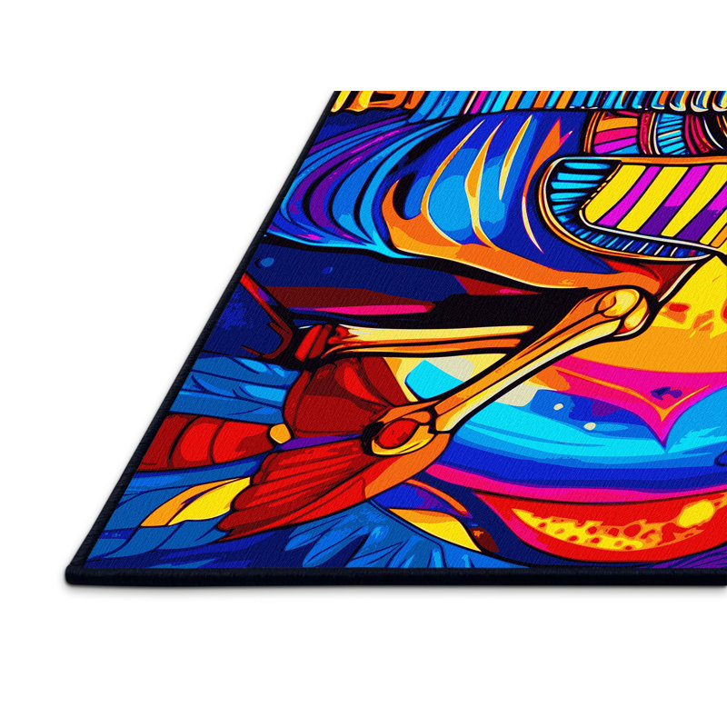 Surreal Glow Rug, Rectangle 2' x 3'
