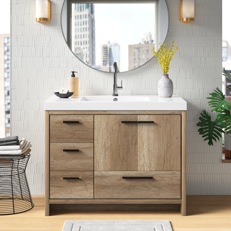 Ensemble de meuble-lavabo simple 42 po Southmead, Vert