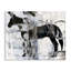 Cheval et cercles abstraits, art mural sur toile par Ethan Harper-633534287