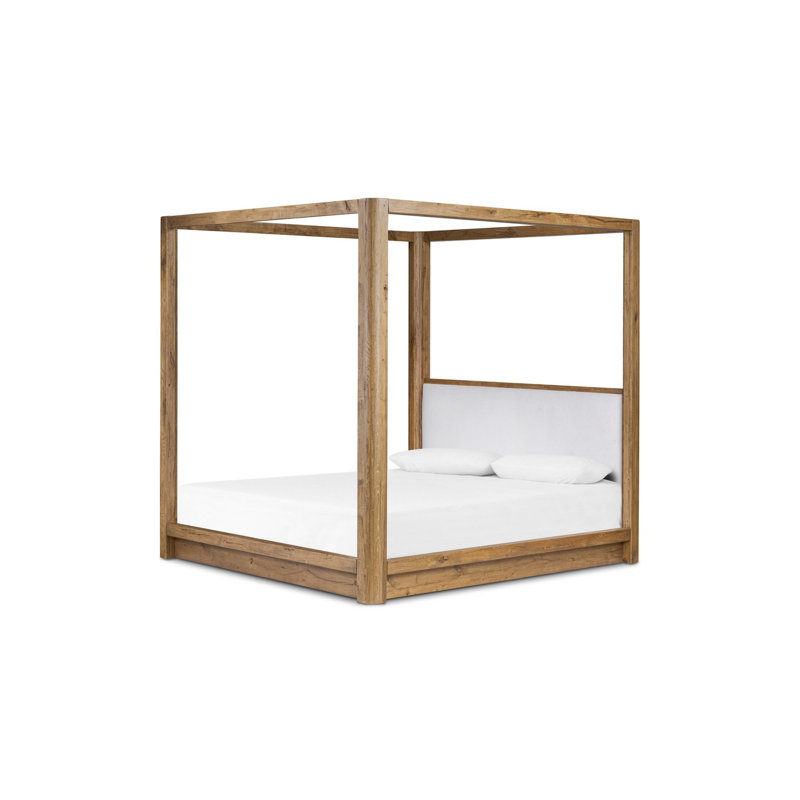 Kolsten Canopy Bed-Antwerp Bone-King, King