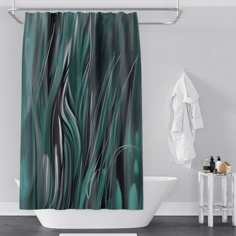 Rideau de douche Cobhan, H 72 po x l 70 po