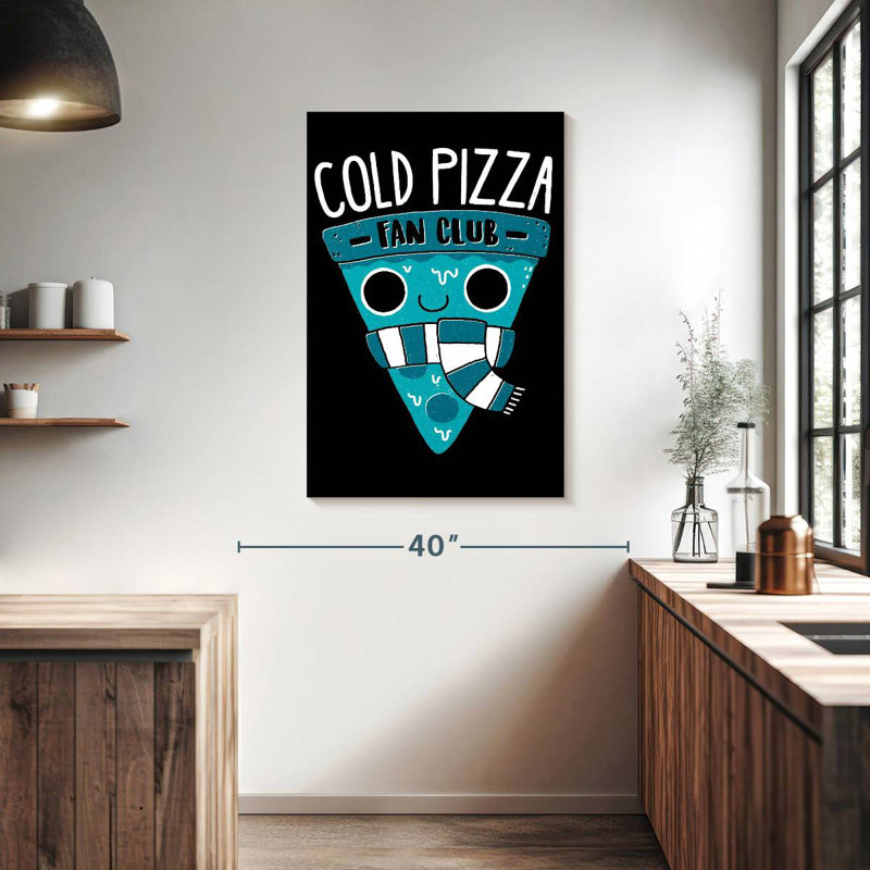Ketti Cold Pizza Fan Club, H 39 po x l 26 po
