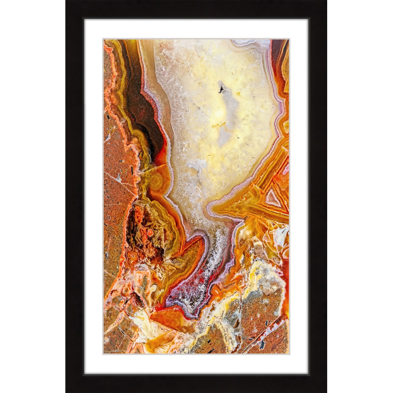 Ammolite - Cadre photo, impression sur papier, H 24 po x l 16 po x P 1,5 po
