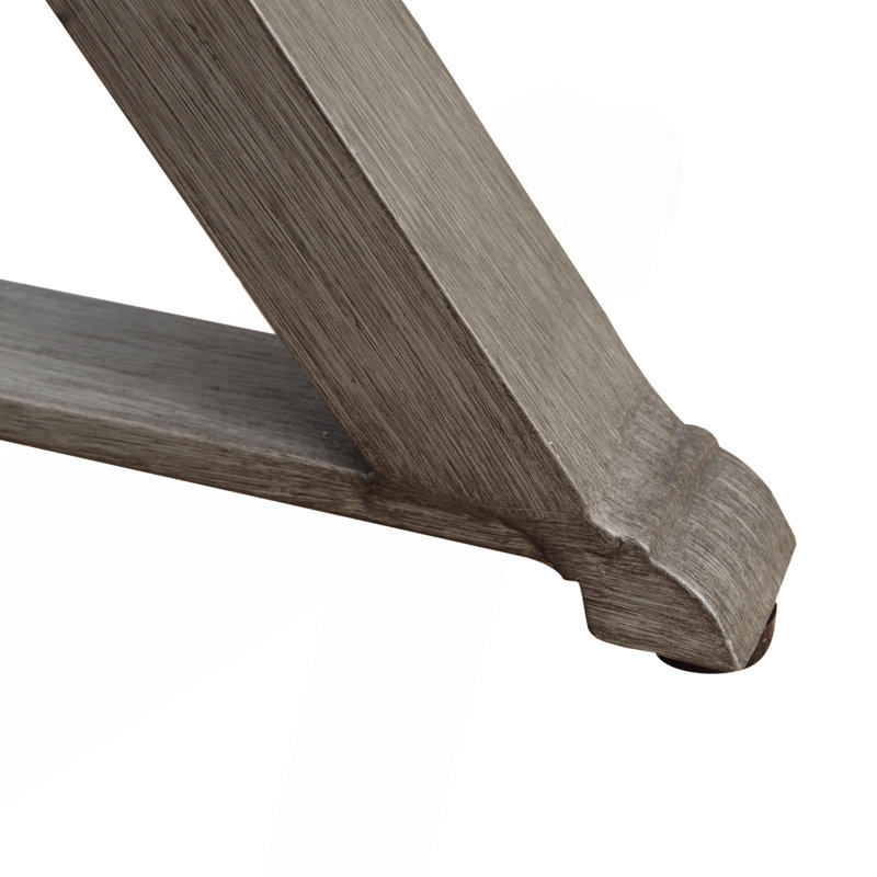 Banc de salle à manger d'extérieur moderne en aluminium