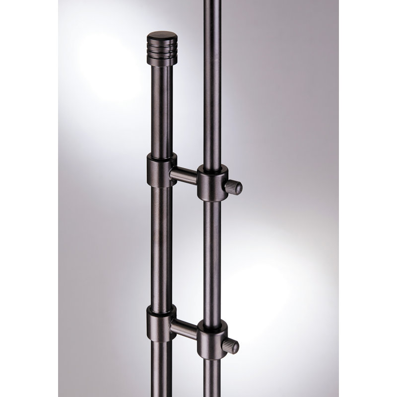 Lampe sur pied en arche 66" Peguero, Bronze foncé