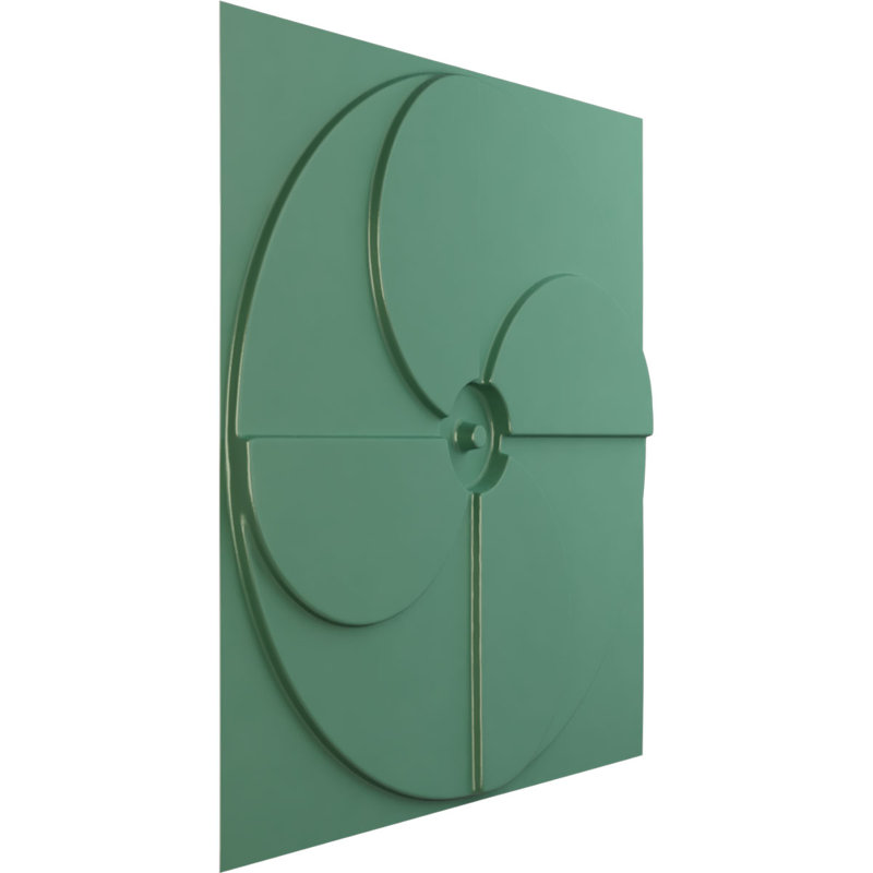 Windmill EnduraWall Decorative 3D Wall Panel, Universal Pearl Metallic Sea Mist