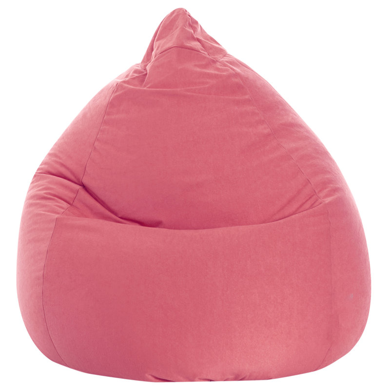 Breeze Microfiber Bean Bag Shell, Pink Polyester