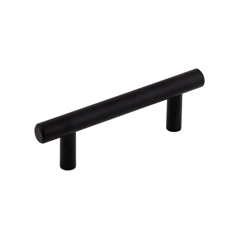 Hopewell Bar Pull, Flat Black, 3" Center to Center