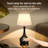 Three-Level Dimming Dual-Head Small Bedside Lamp Set, Black Desk Lamp Suitable for Children's Rooms, Offices, Living Rooms, and Side Tables -1124431087