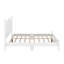 Queen Size Elegant Design Wood Platform Bed With Wooden Slat Support-24822062
