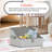 Ebern Designs 3 Pack Collapsible Trapezoid Storage Bins Bin-663063931