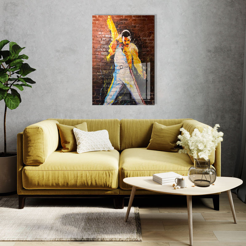Peinture décorative en verre trempé, H 19,7 po x l 27,6 po