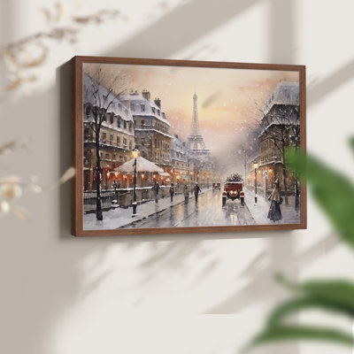 Art de Noël - CCXXIV - Reproduction encadrée - Restickable