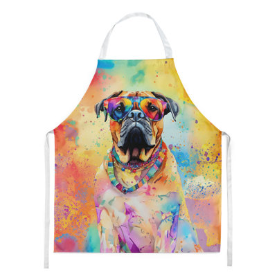No Pattern Bib Apron
