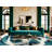 Washable Breaking Waves Hawaiian Area Rug-407217763